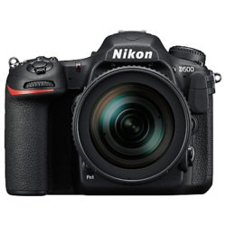 Nikon DX D500 Digital SLR Camera With 16-80mm VR Lens, 4K Ultra HD, 20.9MP, Wi-Fi/Bluetooth/NFC, 3.2 Tiltable Touch Screen, Black